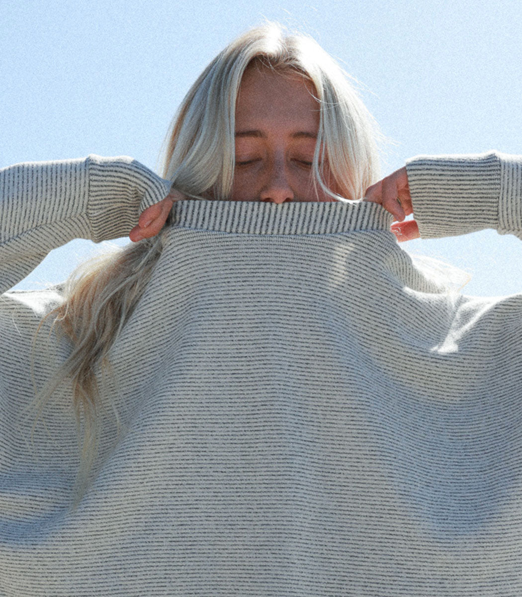 Croisière | Crewneck tricot oversize